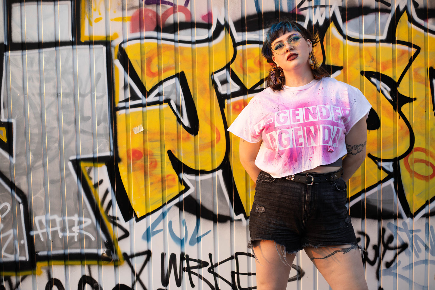 Agender Agenda tee